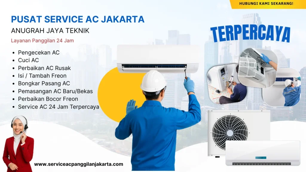 Service AC Jakarta Selatan | Bergaransi & Panggilan 24 Jam